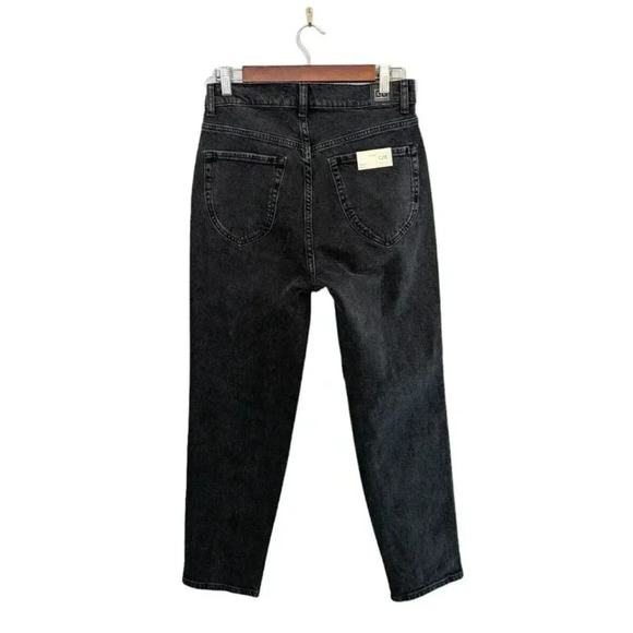 CE by Current/Elliott Gravity Gray Washed Black Pleated Skinny Jeans New Sz 27 - Picture 3 of 8